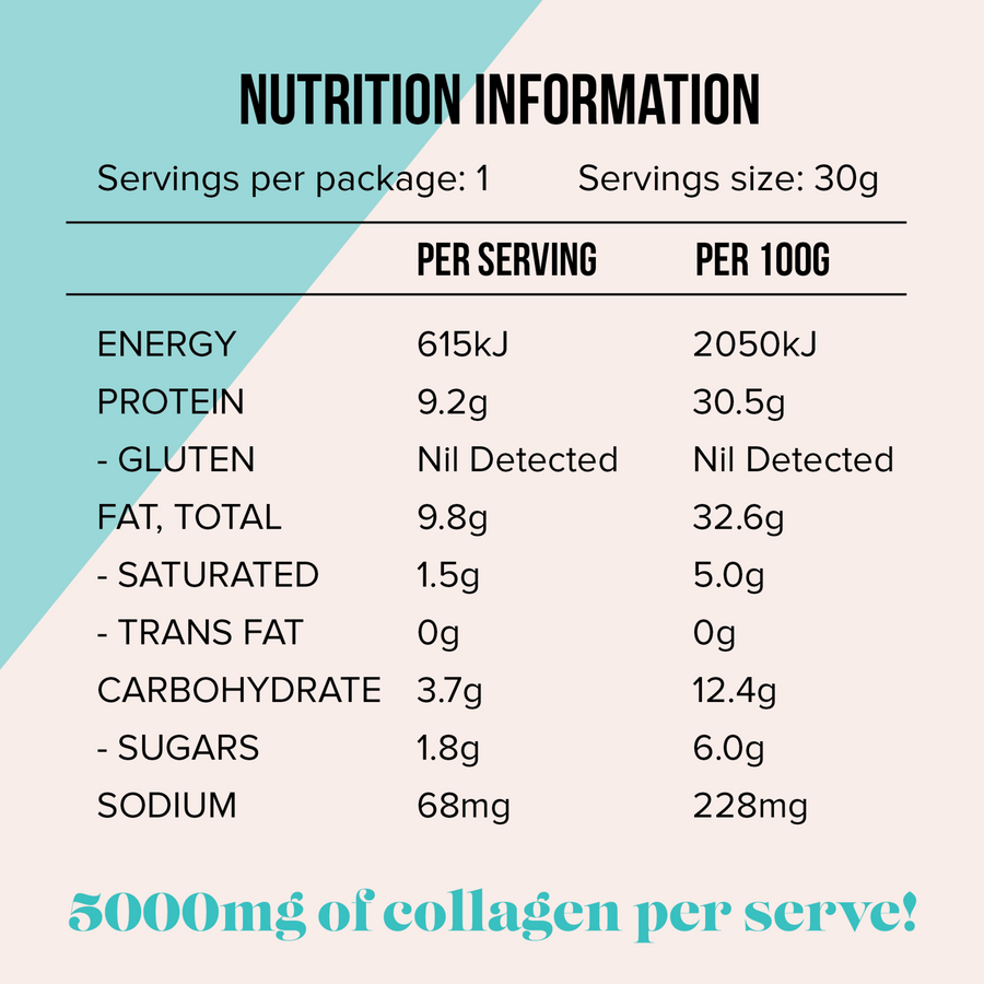 Collagen cookies (peanut butter)