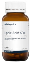 Load image into Gallery viewer, Metagenics Lipoic Acid 600