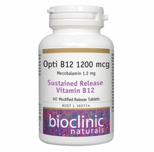 Load image into Gallery viewer, Bioclinic Naturals Opti B12 1200mcg 60's