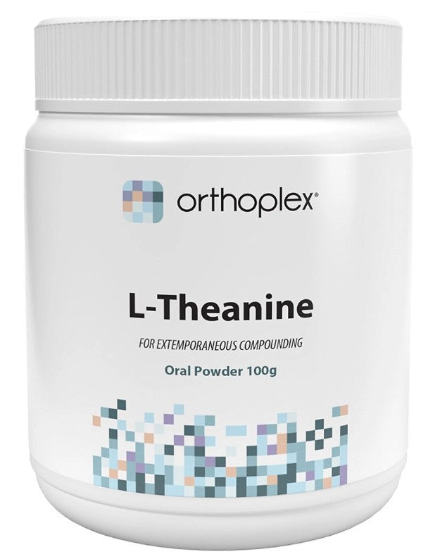 Orthoplex L Theanine 100g – Optilabs By Evergreen Doctors