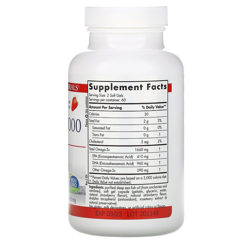 High-dose DHA fish oil