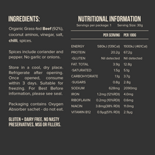 Load image into Gallery viewer, Chief Beef and Chilli Biltong (12 pack)