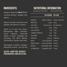 Load image into Gallery viewer, Chief Traditional Beef Biltong (12 pack)