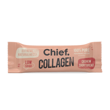 Load image into Gallery viewer, Chief Collagen Cashew Shortbread Bars (12 pack)