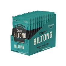 Load image into Gallery viewer, Chief Traditional Beef Biltong (12 pack)