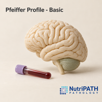 Pfeiffer Profile - Basic — original OptiLabs clinical illustration with supplier logo; collection items are illustrative, not the exact supplied kit