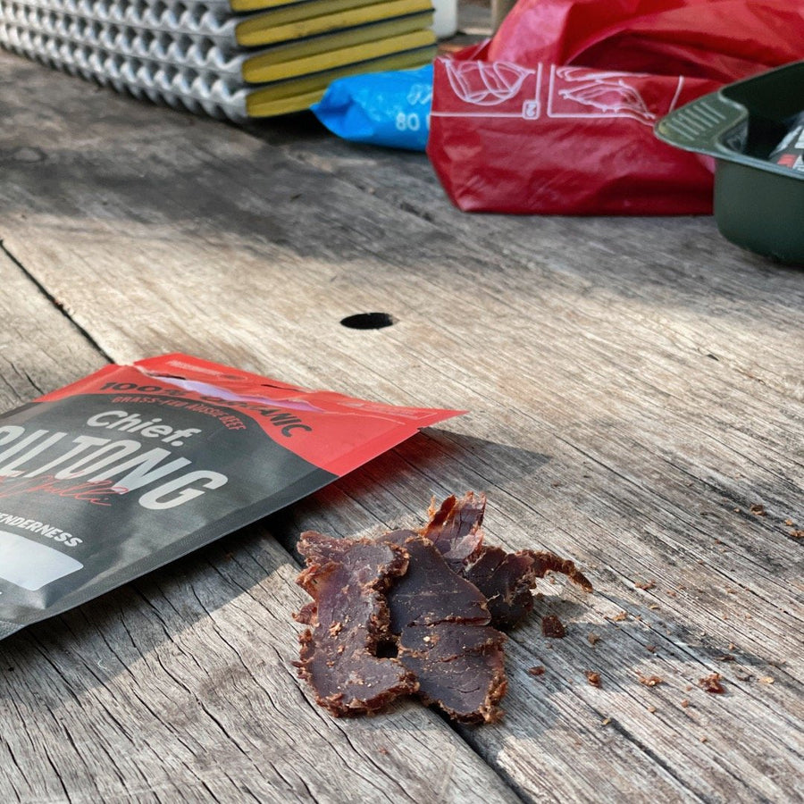 Beef and chilli biltong
