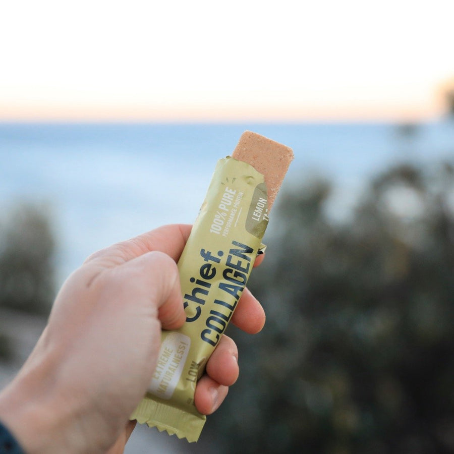 Collagen protein bars (lemon tart)