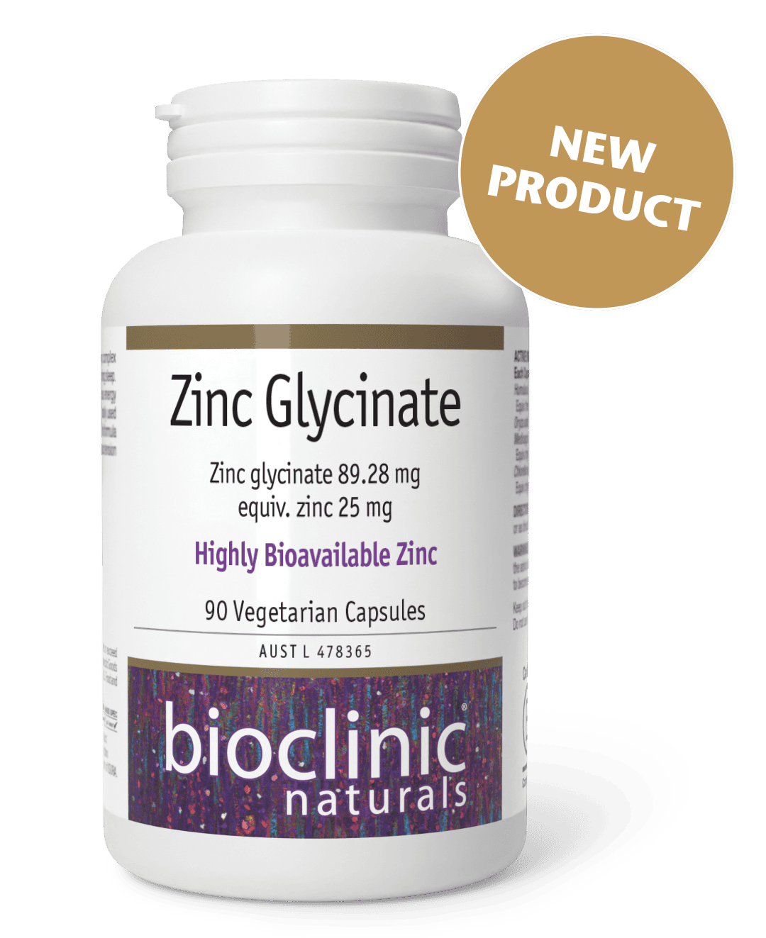 Bioclinic Naturals Zinc Glycinate
