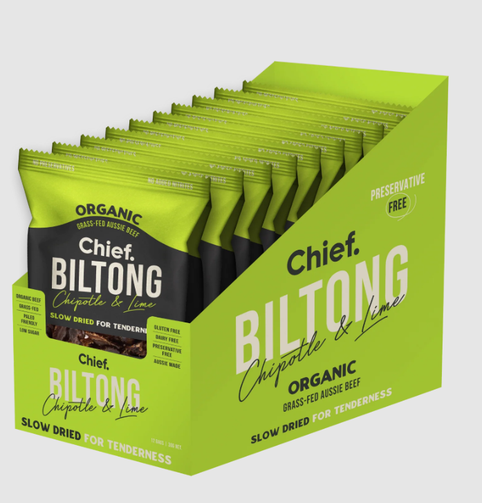 Chief's Chipotle & Lime Biltong (12 pack)