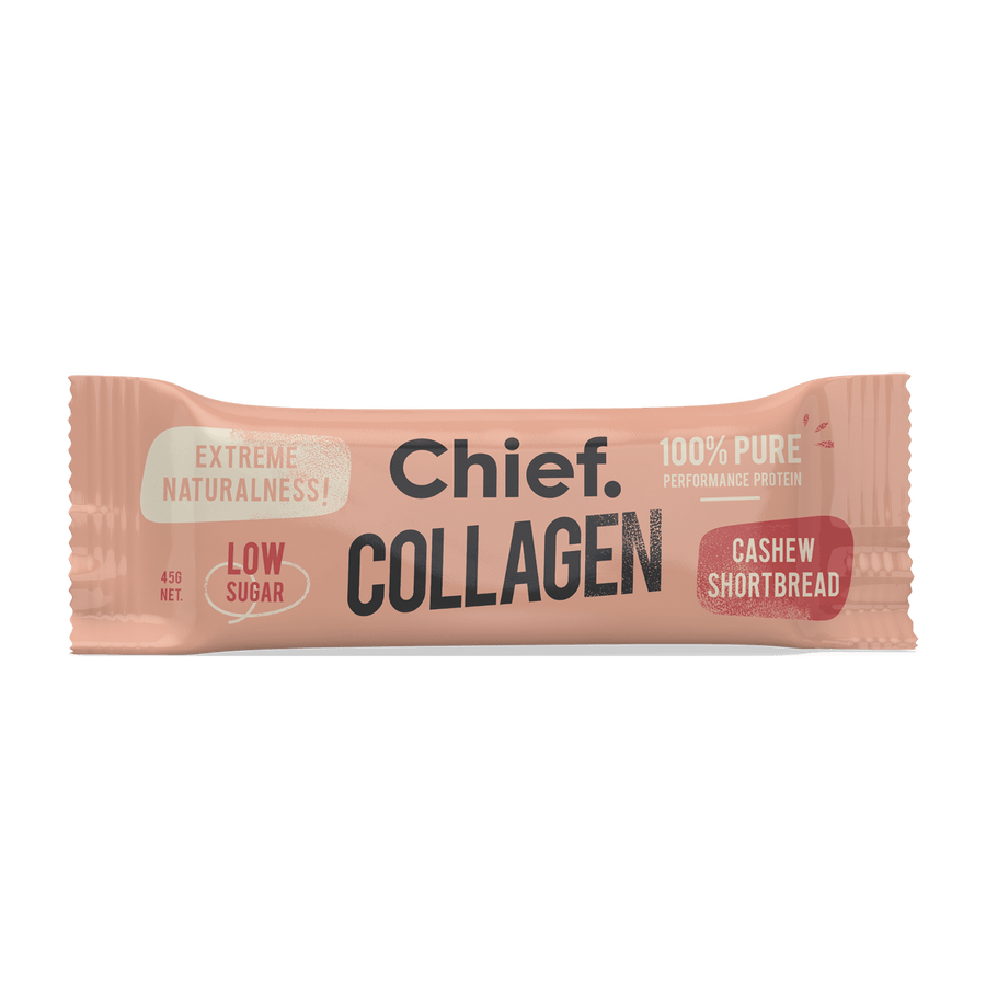 Collagen protein bars (cashew shortbread)
