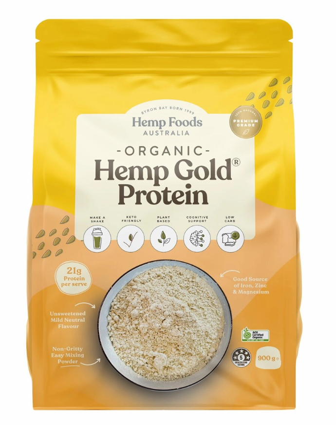 Organic hemp protein
