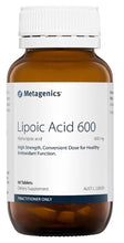 Load image into Gallery viewer, Metagenics Lipoic Acid 600
