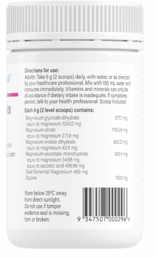 Buffered magnesium ascorbate powder