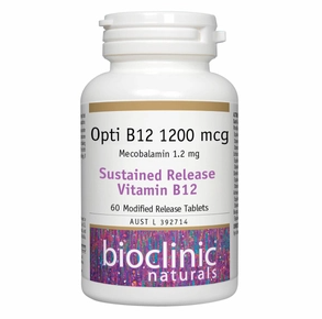 Bioclinic Naturals Opti B12 1200mcg 60's