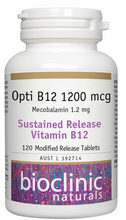 Load image into Gallery viewer, Bioclinic Naturals Opti B12 1200mcg 120&#39;s
