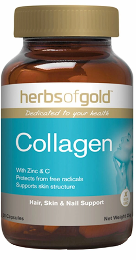 Collagen with vitamin C and silica