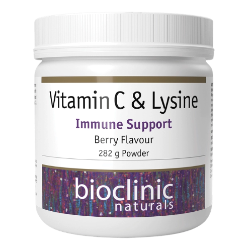 Vitamin C with lysine