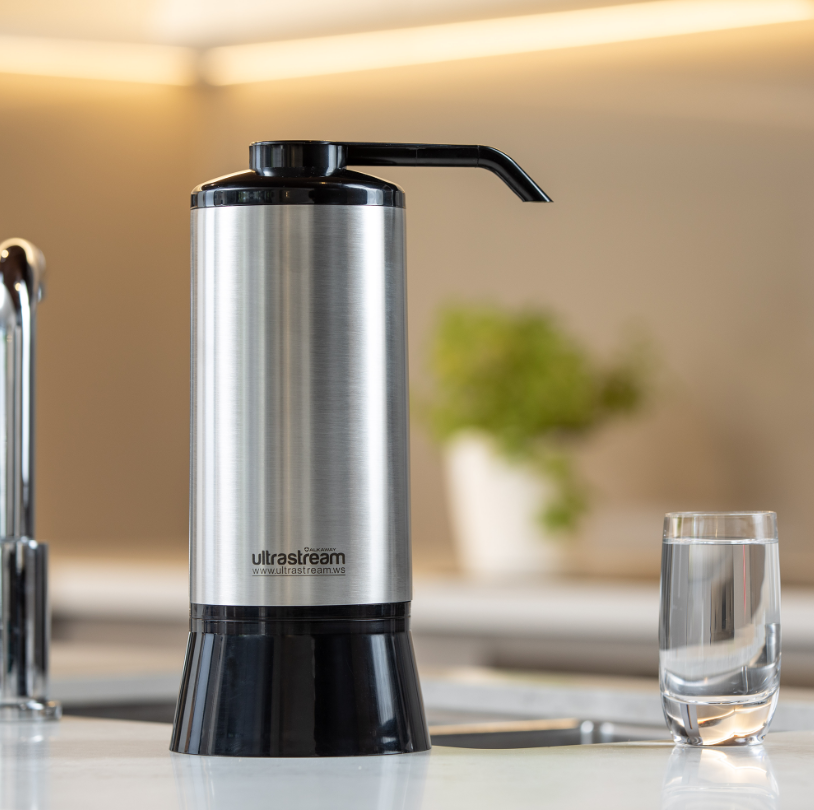 UltraStream – Faucet Benchtop Hydrogen Rich Alkaline Water Filter