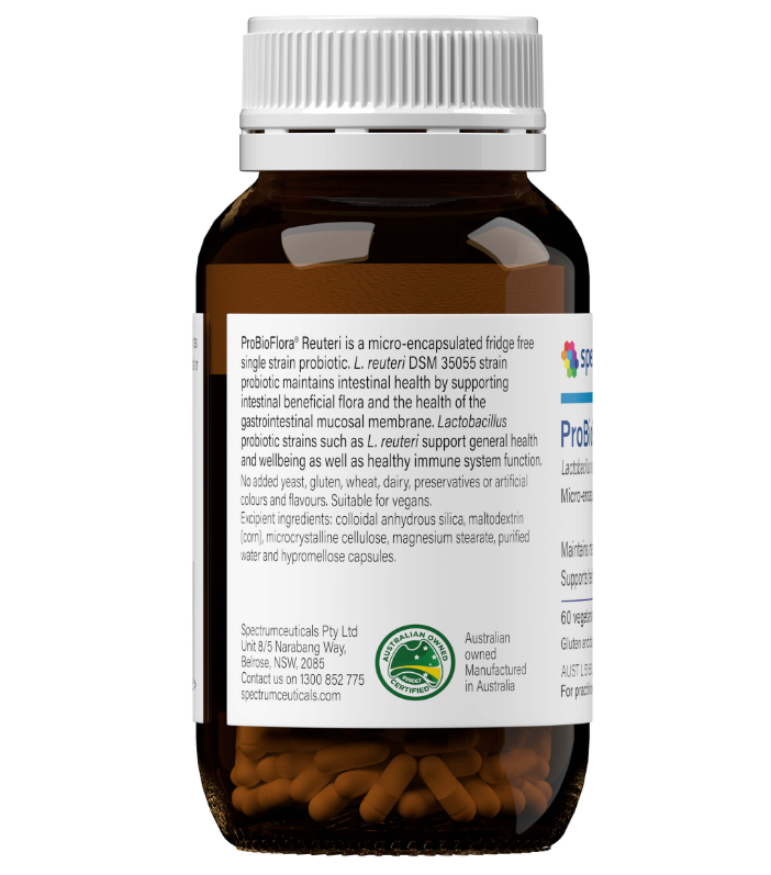 Lactobacillus reuteri (single strain probiotic)