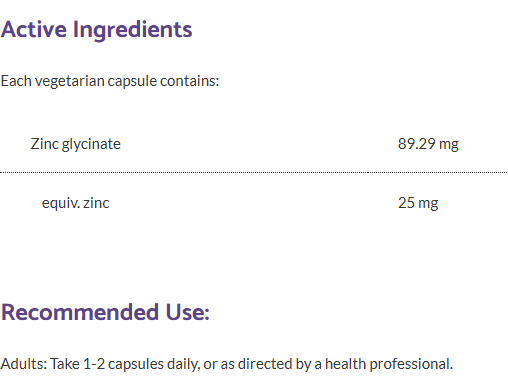 Zinc bisglycinate