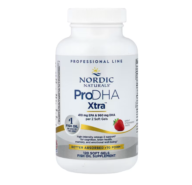 Nordic Naturals ProDHA Xtra (ProDHA 1000 Strawberry)