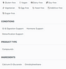 Load image into Gallery viewer, DIM + Cal-D-Glucarate Capsules (DIM+CDG)
