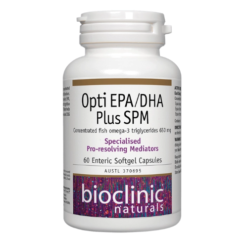 Fish oil with specialised pro-resolving mediators