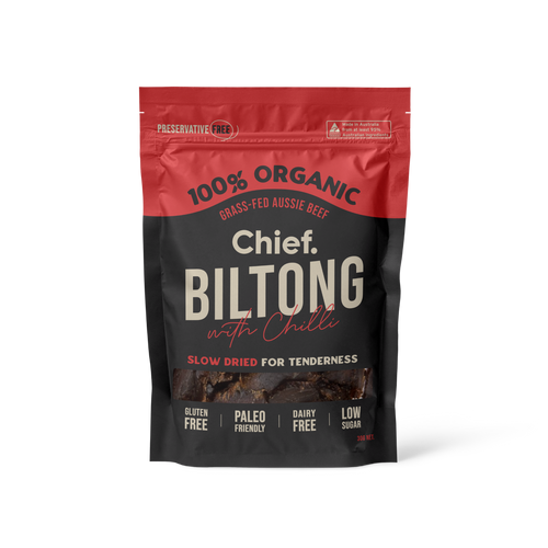 Beef and chilli biltong
