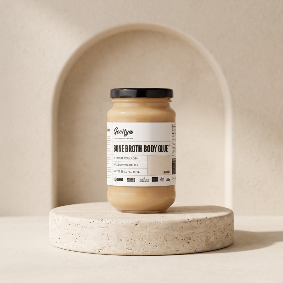 Concentrated bone broth (natural flavor)