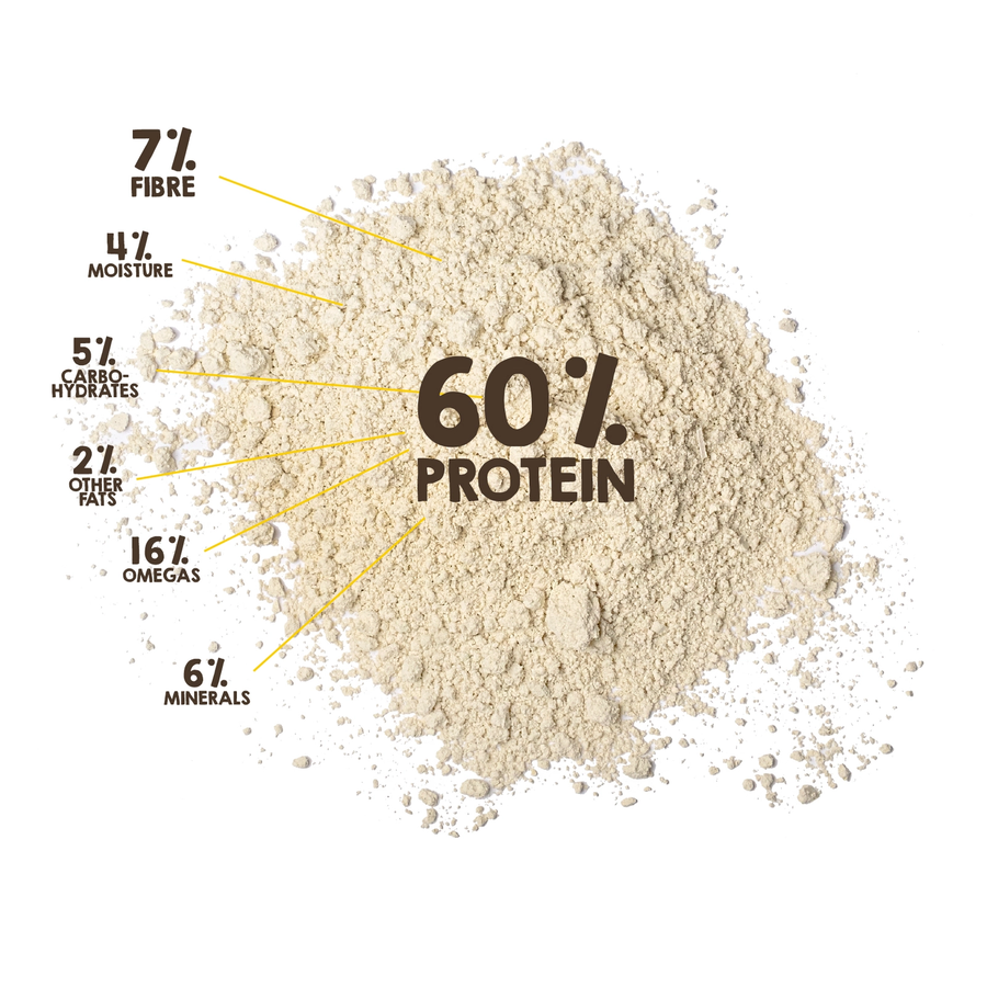 Organic hemp protein