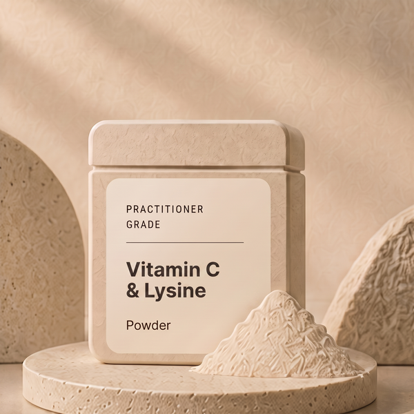 Vitamin C with lysine