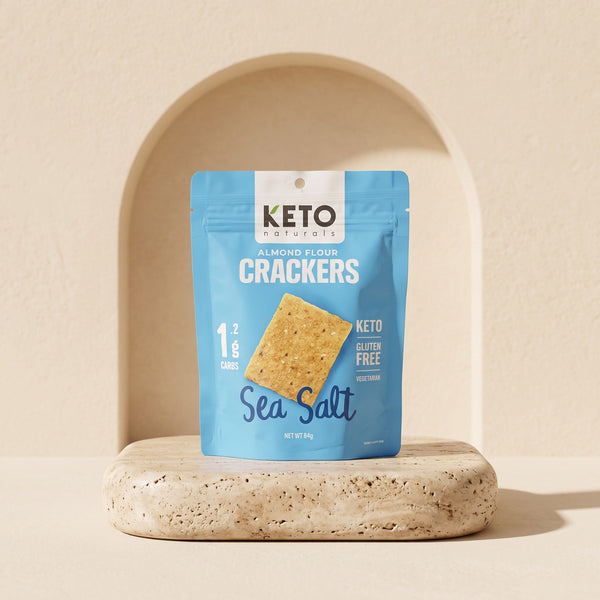 Almond flour crackers (sea salt)
