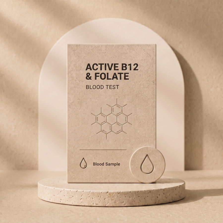 Active B12 and folate blood test