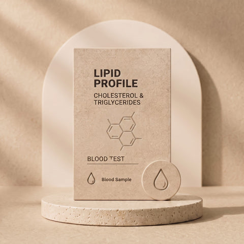 Cholesterol and triglycerides blood test