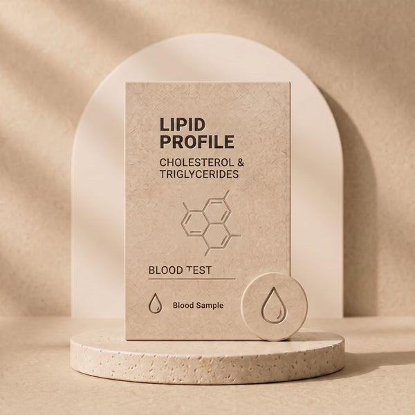 Cholesterol and triglycerides blood test