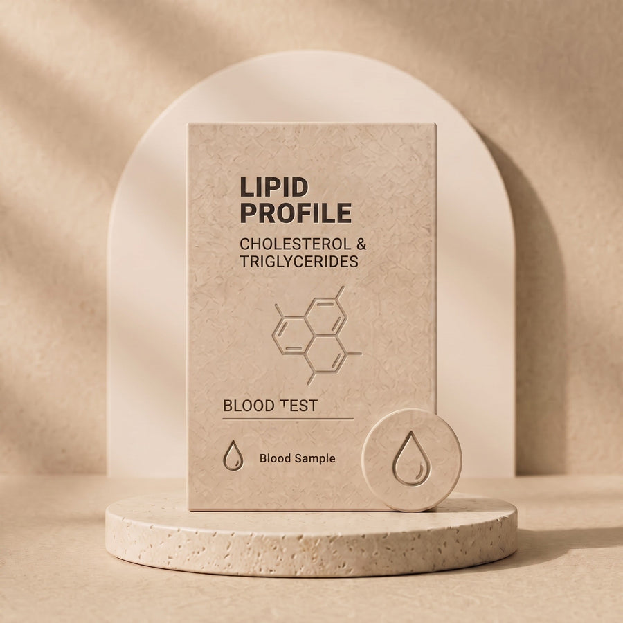 Cholesterol and triglycerides blood test