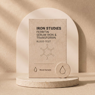 Complete iron levels blood test