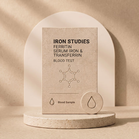 Complete iron levels blood test