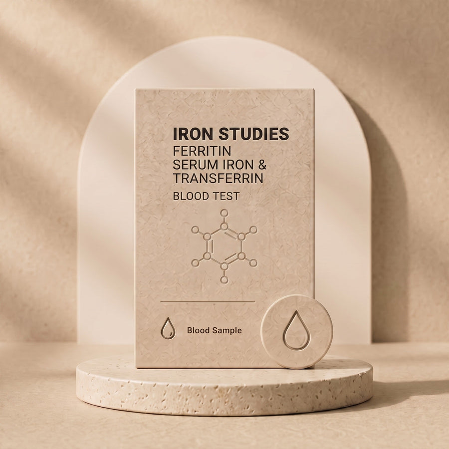 Complete iron levels blood test