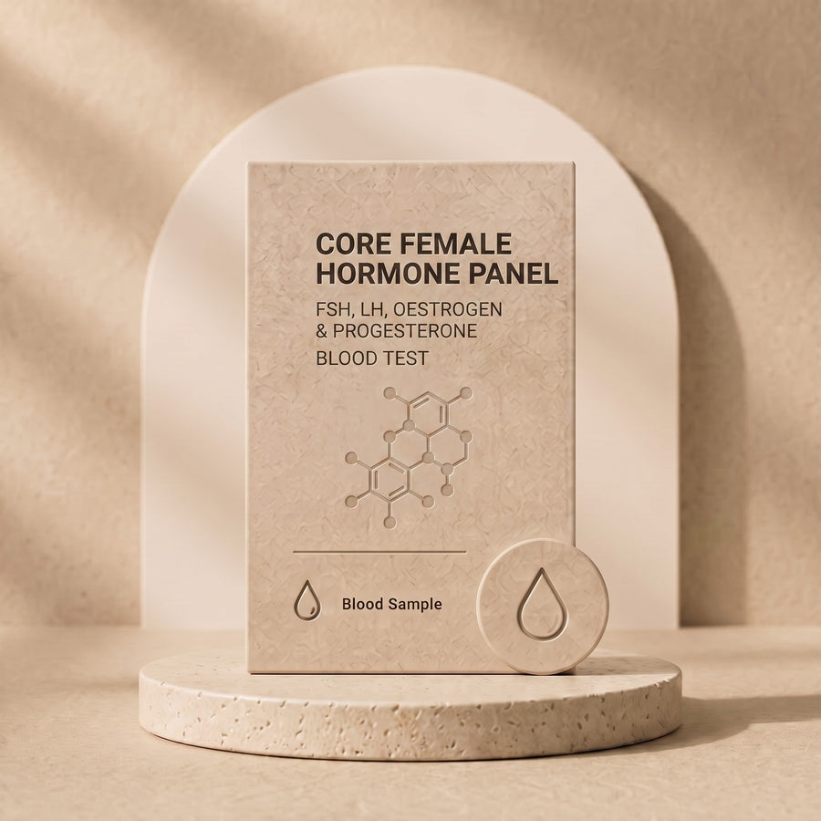 Core female hormone blood panel