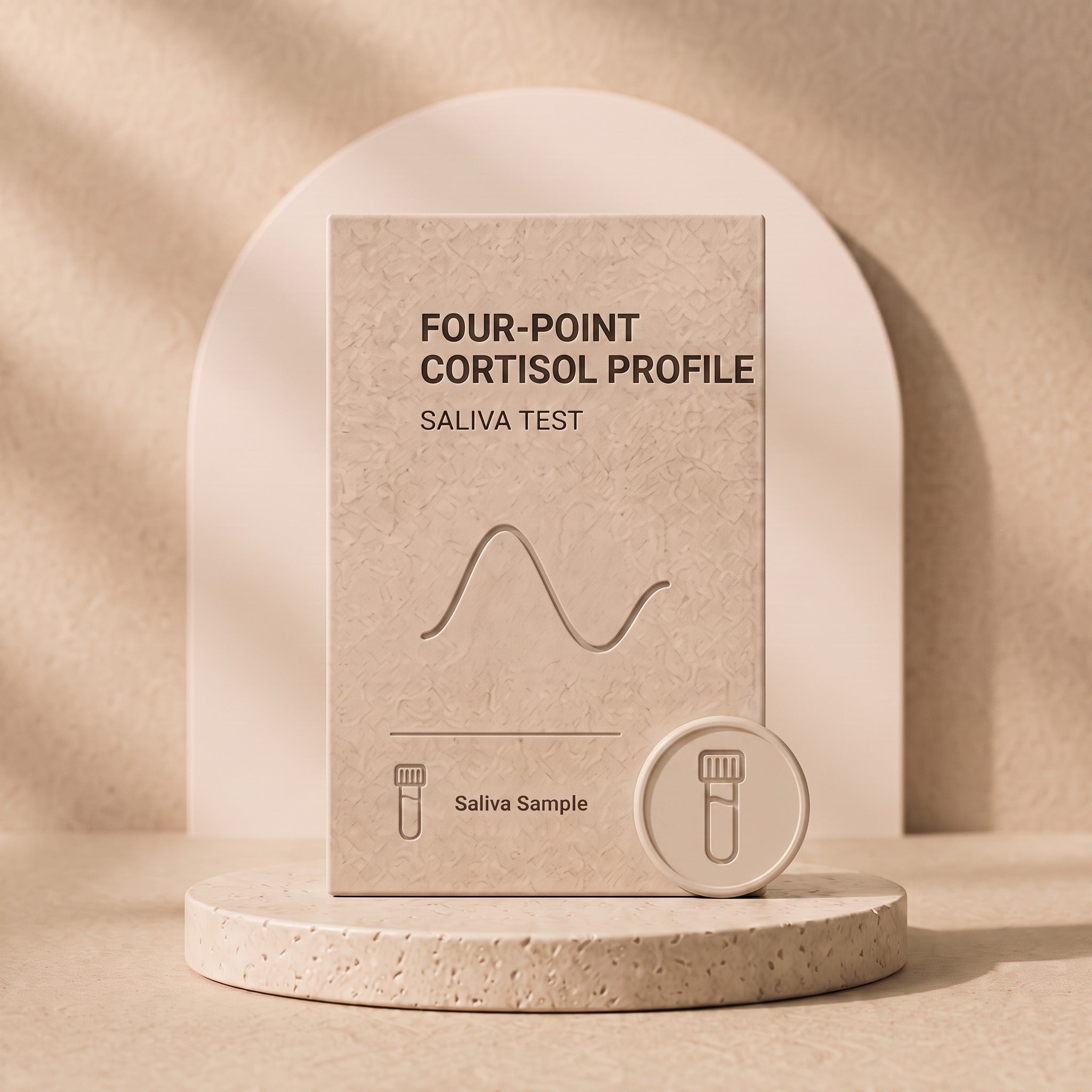 Four-point cortisol stress profile (at-home saliva)