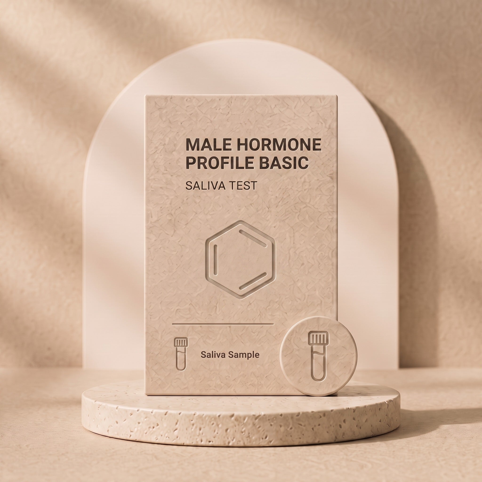 Male hormone profile basic (at-home saliva)