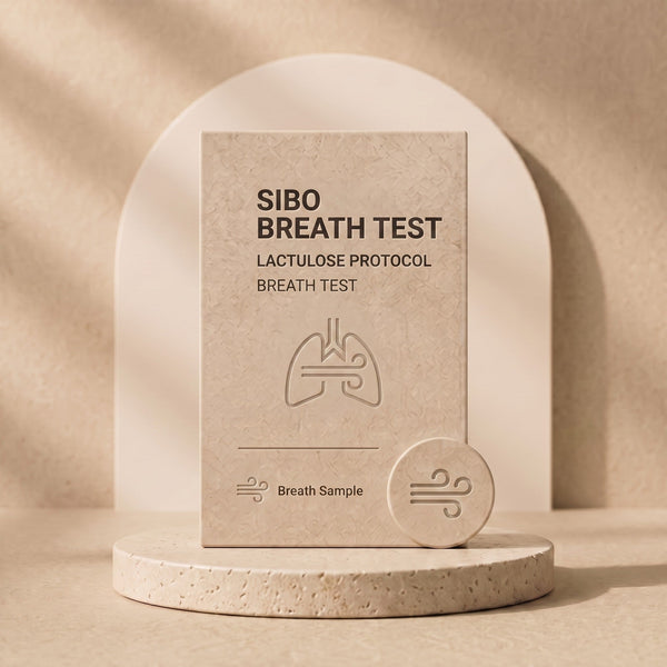 SIBO (small intestine bacteria) breath test, lactulose