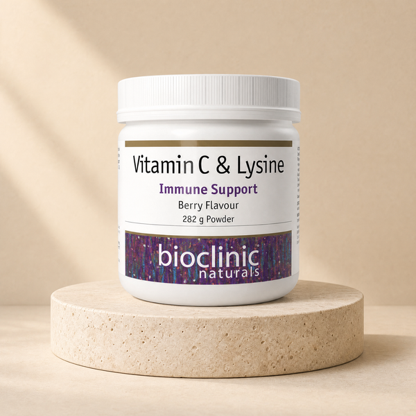 Vitamin C with lysine
