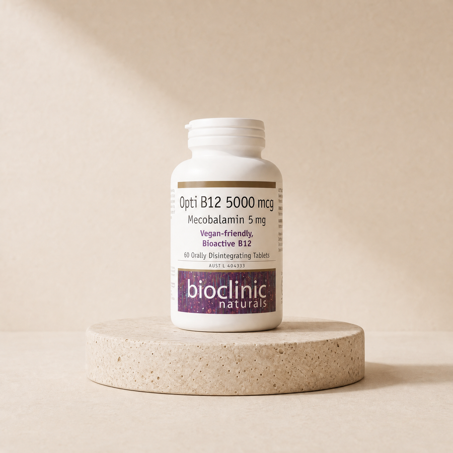 High-dose methylcobalamin on a beige stone platform