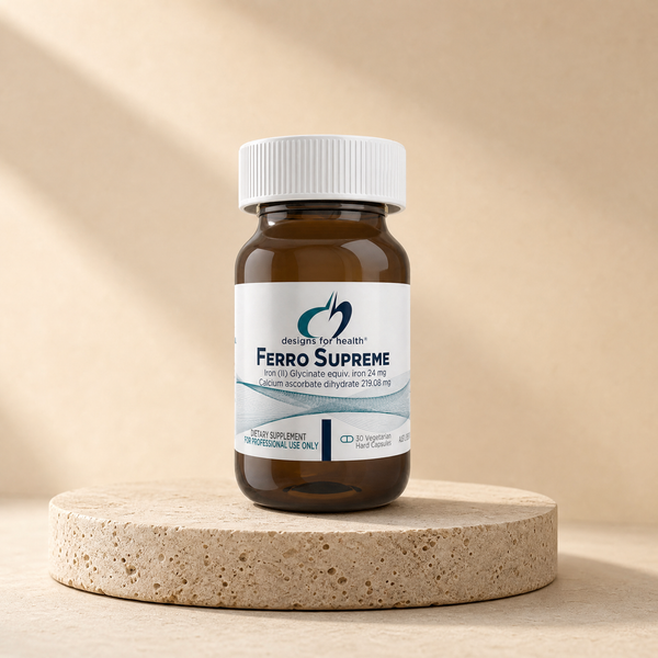 Iron bisglycinate with vitamin C