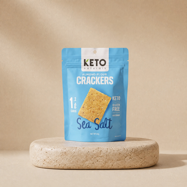 Almond flour crackers (sea salt)