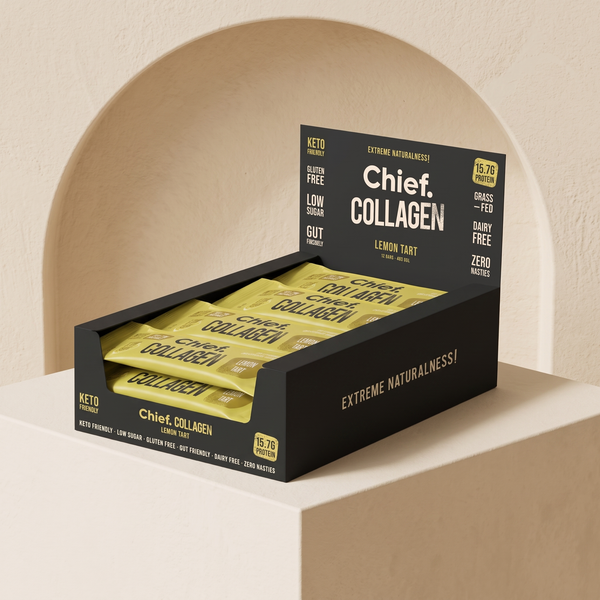 Collagen protein bars (lemon tart)
