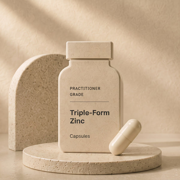 Triple-form zinc complex